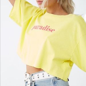 Paradise crop top